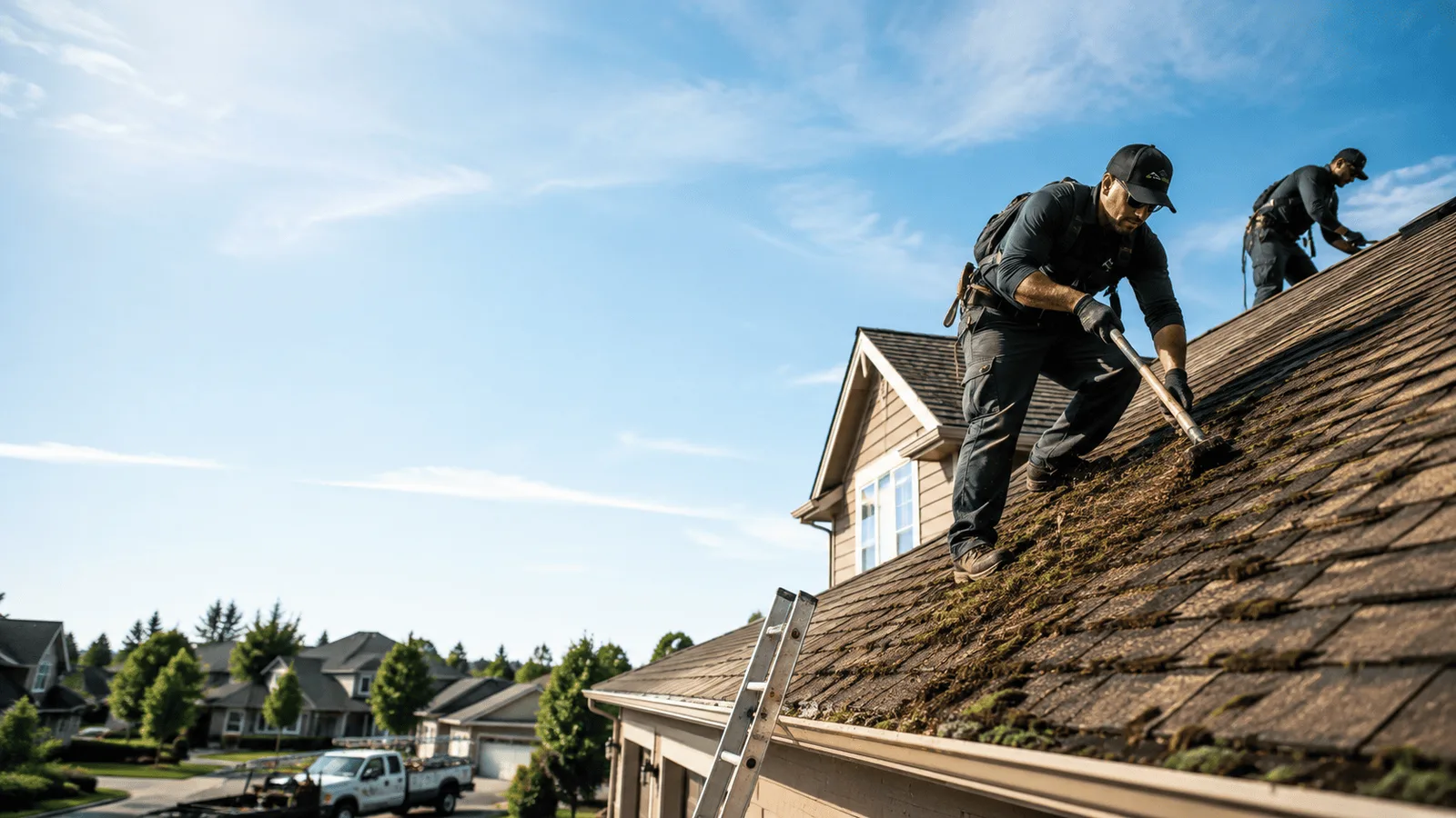 Roof Moss Removal in Max, NE near me